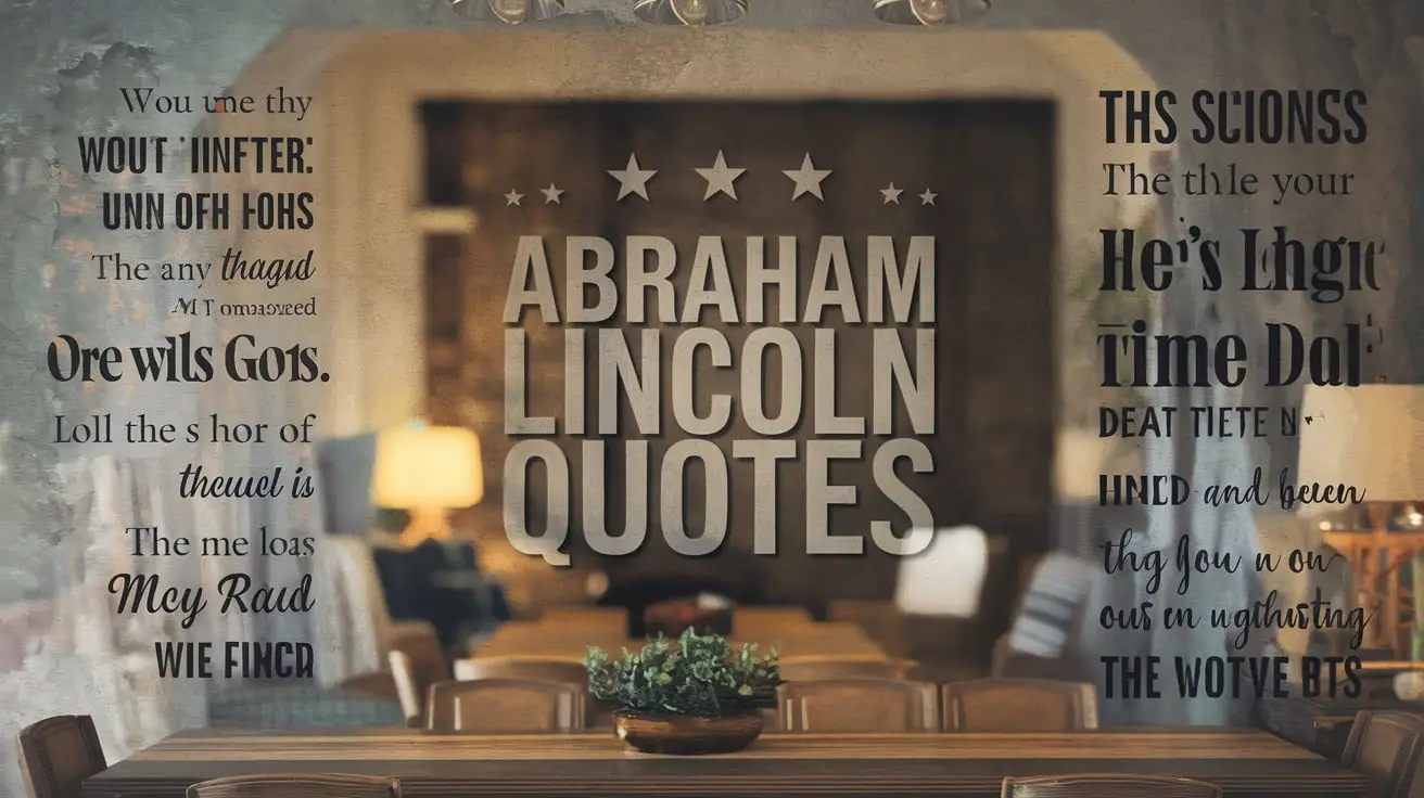 Abraham Lincoln Quotes