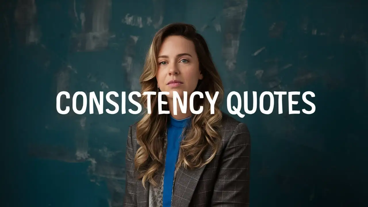 Consistency Quotes