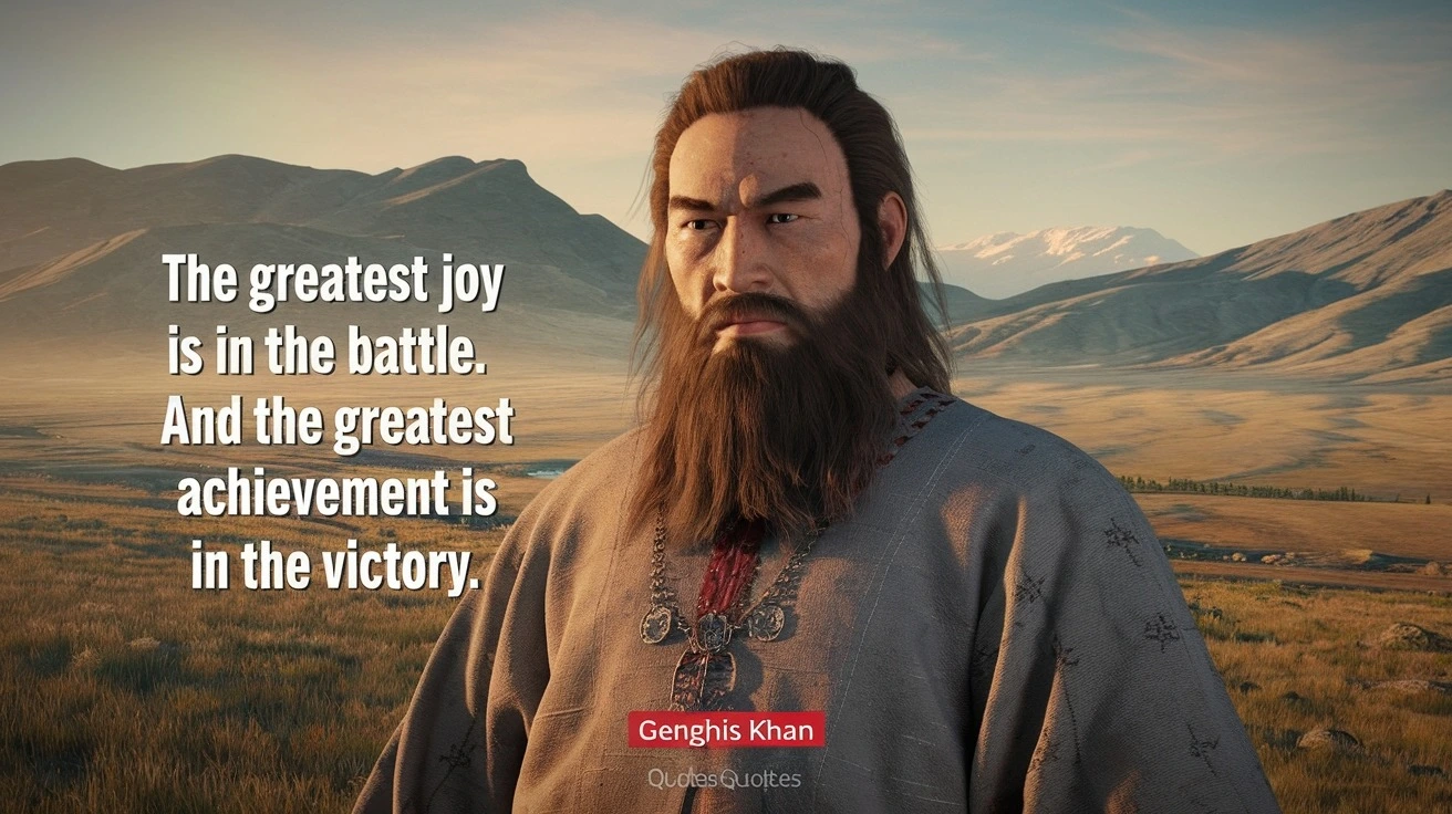 Genghis Khan Quotes