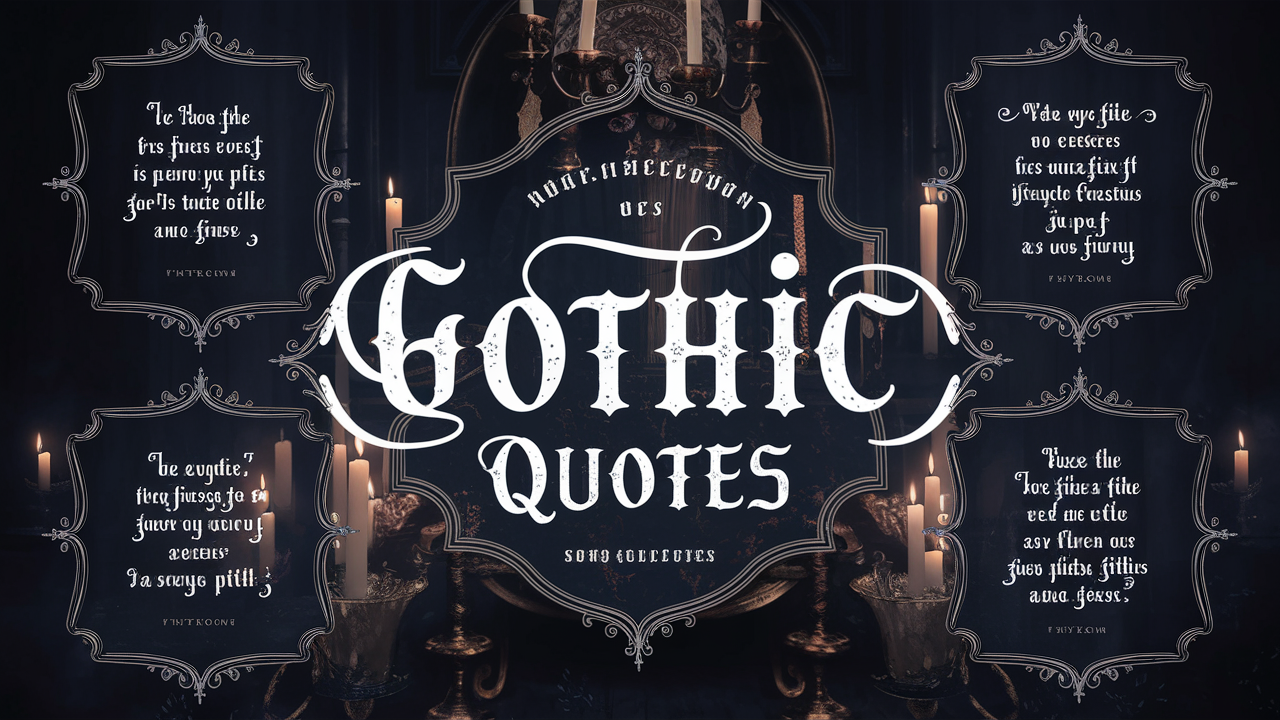 Gothic Quotes