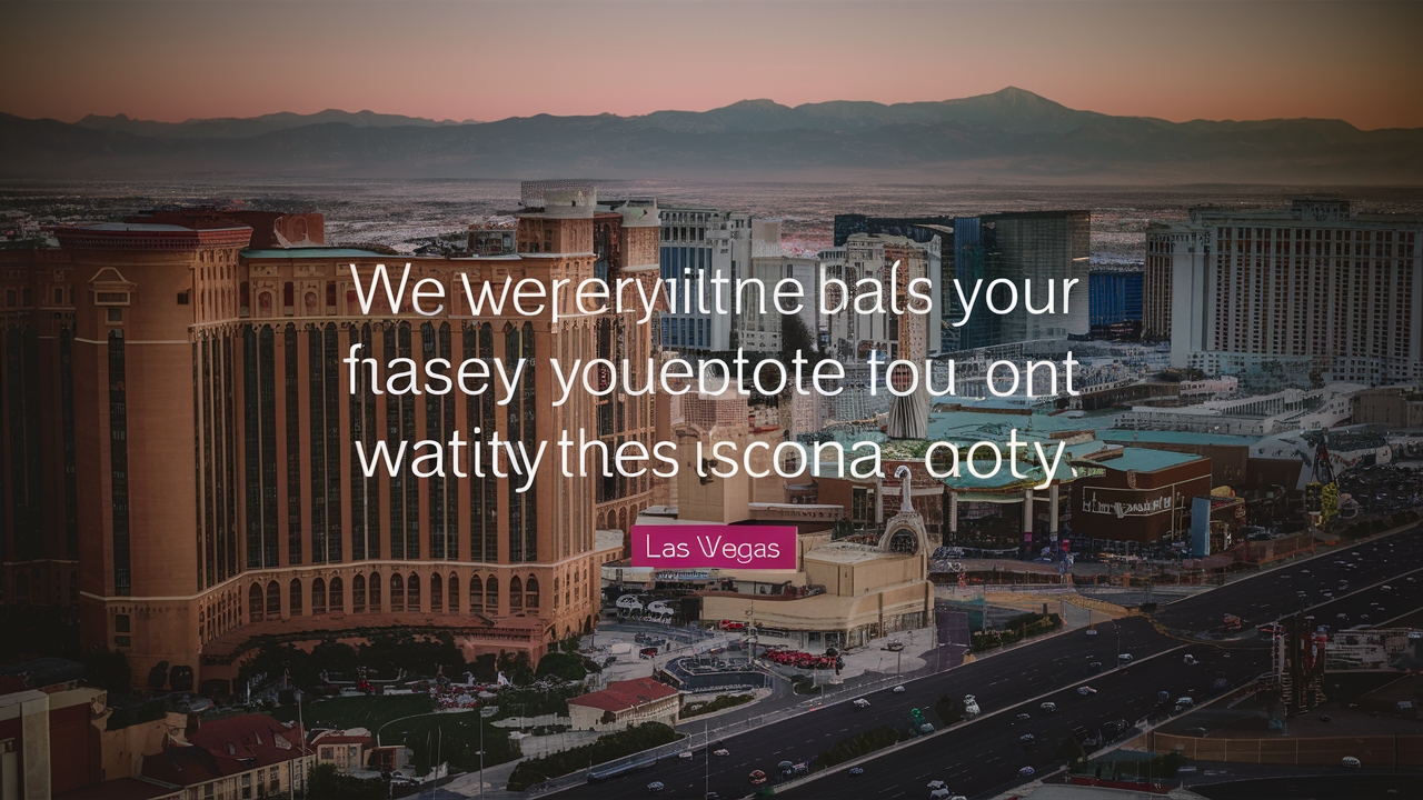 Las Vegas Quotes