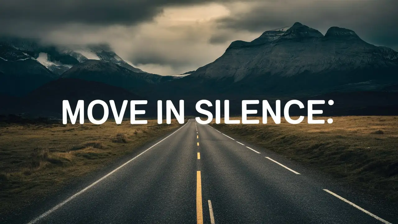 Move in Silence Quotes