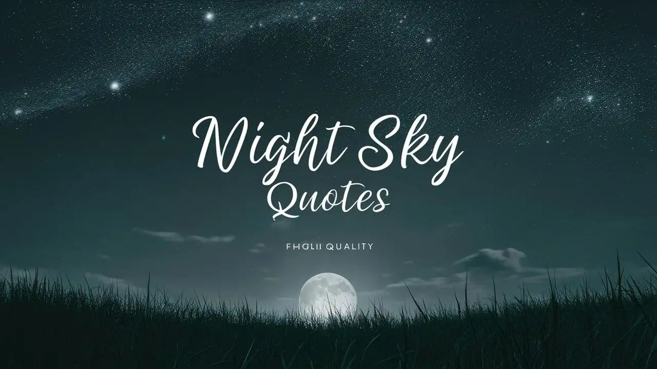 Night Sky Quotes