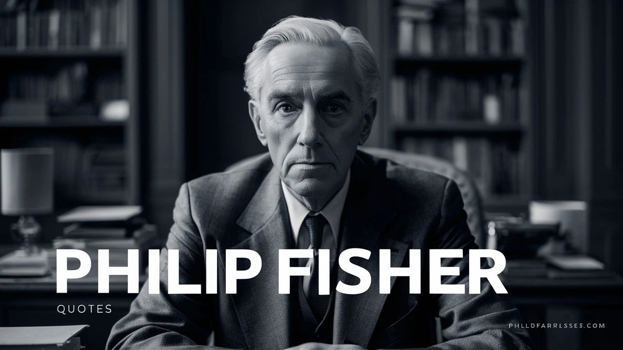 Philip Fisher Quotes