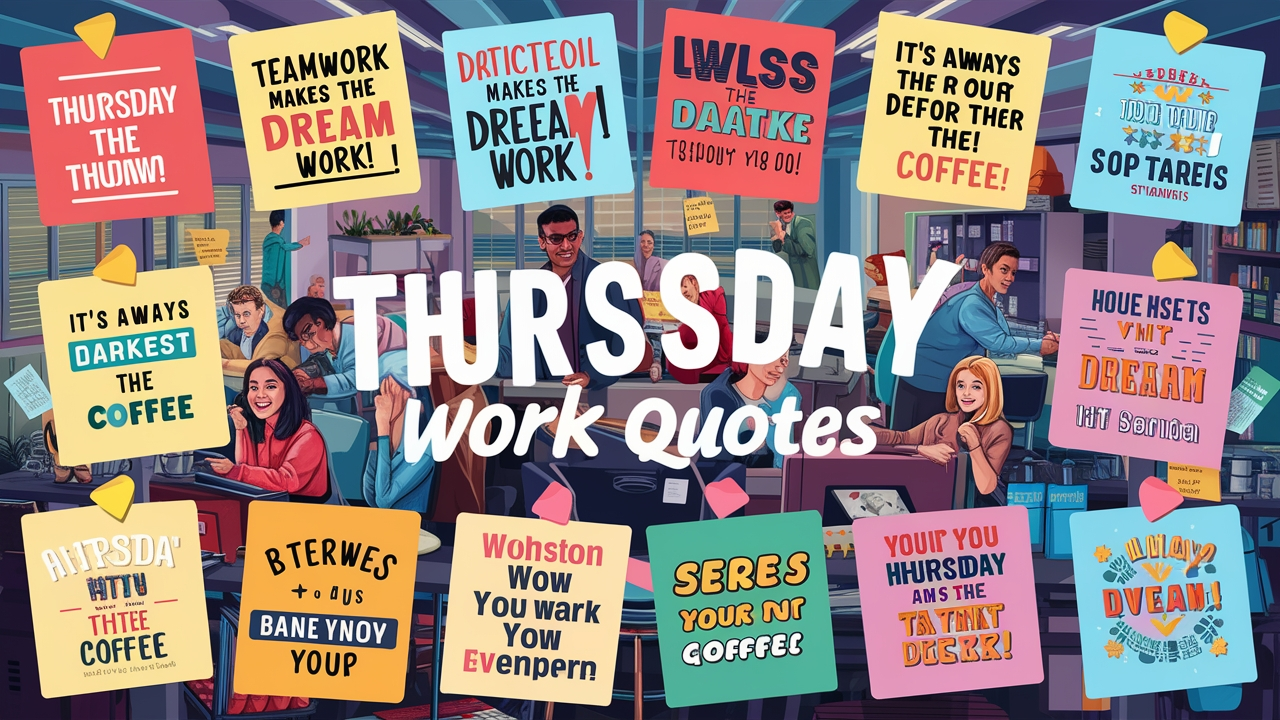 Thursday Work Quotes