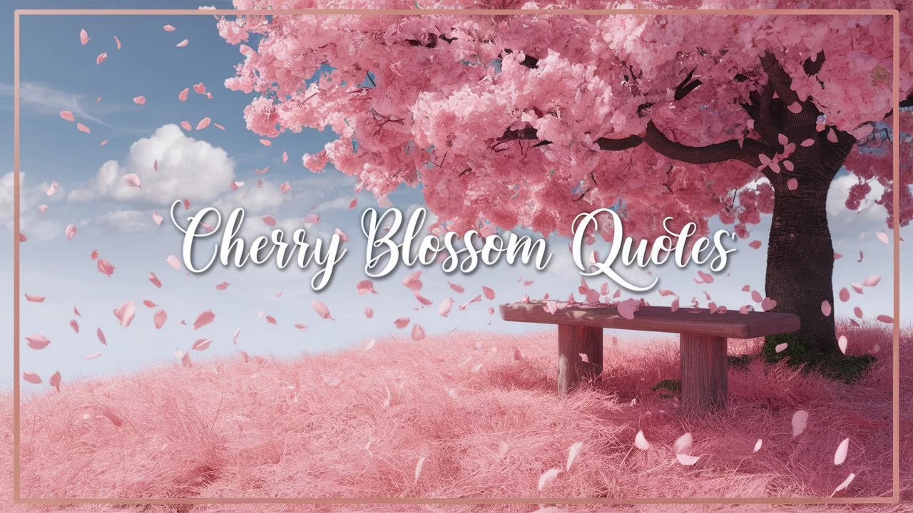 Cherry Blossom Quotes: